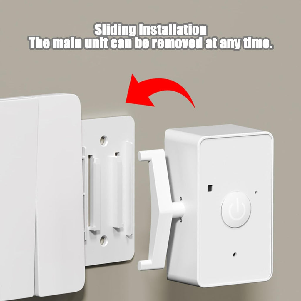 Automatic Button Pusher - No Wiring Automatic Home Press Control, Smart Finger Bot with Home Appliance Automation, Wall button Management for Bedroom Living Room Garage Lights