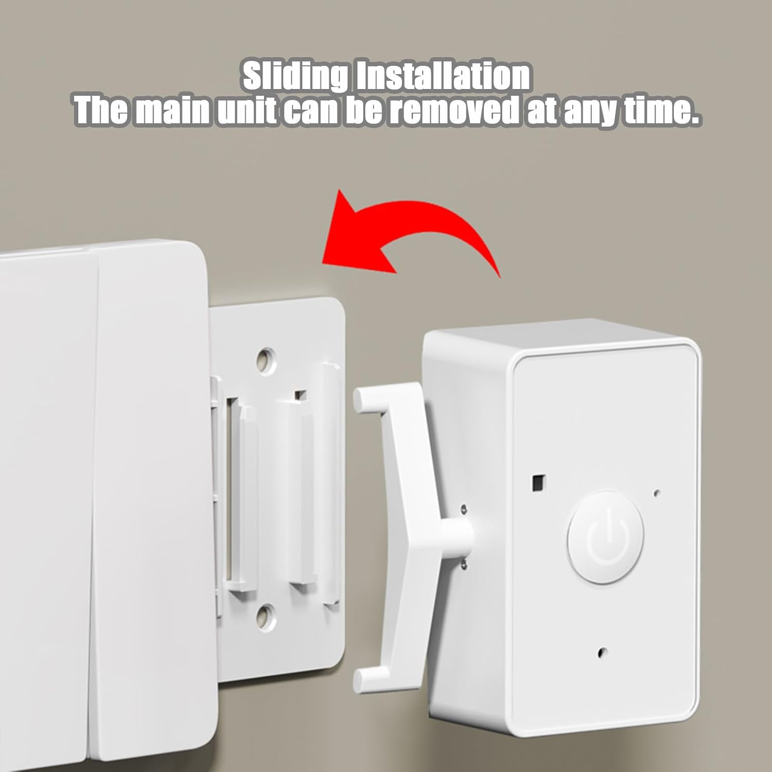 Automatic Button Pusher - No Wiring Automatic Home Press Control, Smart Finger Bot with Home Appliance Automation, Wall button Management for Bedroom Living Room Garage Lights