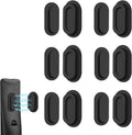 6 Pack Magnetic Remote Control Holder – Upgraded Silicone Magnetic Wall Mount for TV, Fan & Air Conditioner Remotes – Self-Adhesive, No-Drill Remote Control Holder Wall Mount