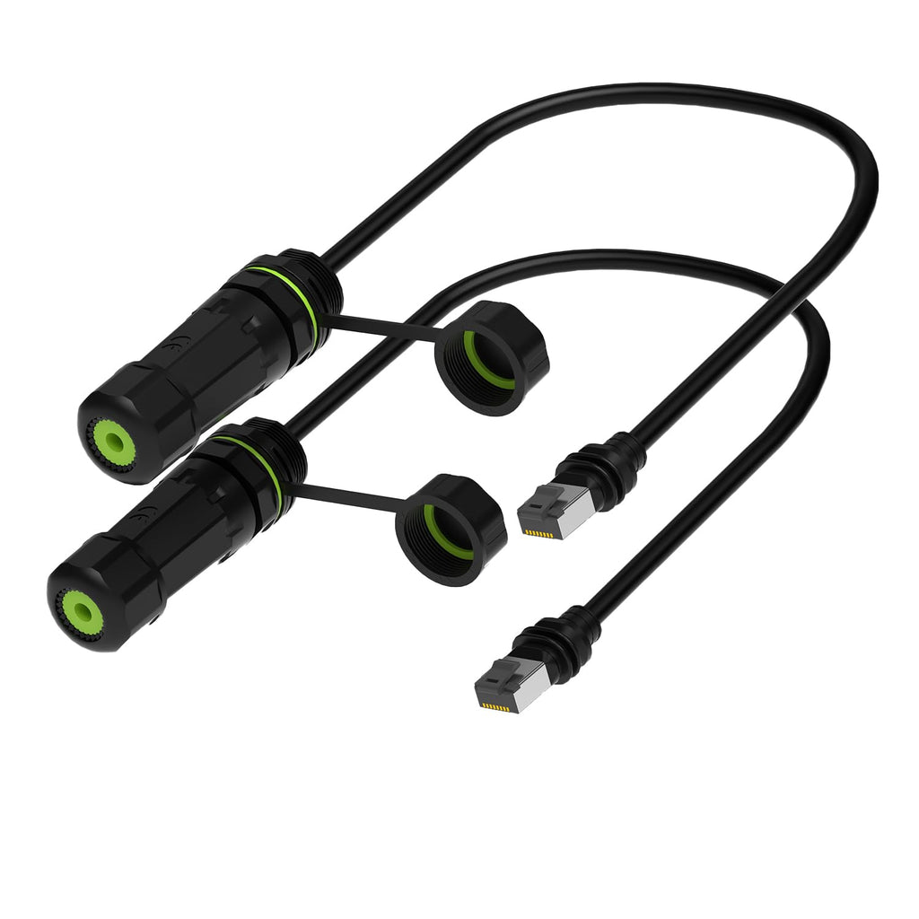 Waterproof Ethernet Adapter for Starlink - Gen 3 & Mini, Standard to RJ45 Coupler (2 Pack)