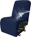 Easy-Going 100% Waterproof Recliner Cover Additional Seat Cover for Reclining Couch, Stretch Sofa Covers Washable Furniture Protector for Kids & Pets, 1 Seat, Navy