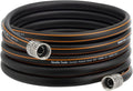 Giraffe Tools Leader Hose 12ft x 5/8", Custom Length, Heavy Duty, No Kink, Flexible, Rubber Garden Hose, Leakproof Water Hose with Female to Female Fittings, 600 Burst PSI