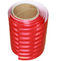Non Fading Reflective Tape Red Outdoor Waterproof 6 inch, High Visibility Warning Industrial Marking Tape, Safety Stickers (11 feet)