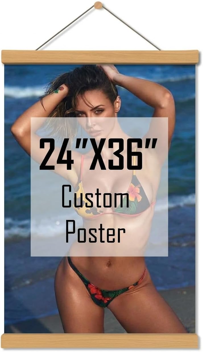 YXIMOX Custom 24" x36" Art Print on Premium Canvas, Personalized with Your Image or Design, Large Wall Decor for Living Room, Office, Bedroom, Custom Canvas Artwork(24"x36",Unframe)