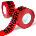 Danger DO NOT Enter Tape – 2PACK - 3 Inch x 1000 Feet Each | Bright Safety & Hazard Tape with Bold Black Text for Construction, Events, and Dangerous Areas (Danger DO NOT Enter, 2 Pack)
