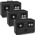 for Ghost Controls AXS1 AXP1 Remote Transmitter,5-Button Remote Transmitter for Automatic Gate Openers, Partymode, Compatible with Ghost Controls Single/Dual Control Opener Systems (AXP1 3Pack Black)