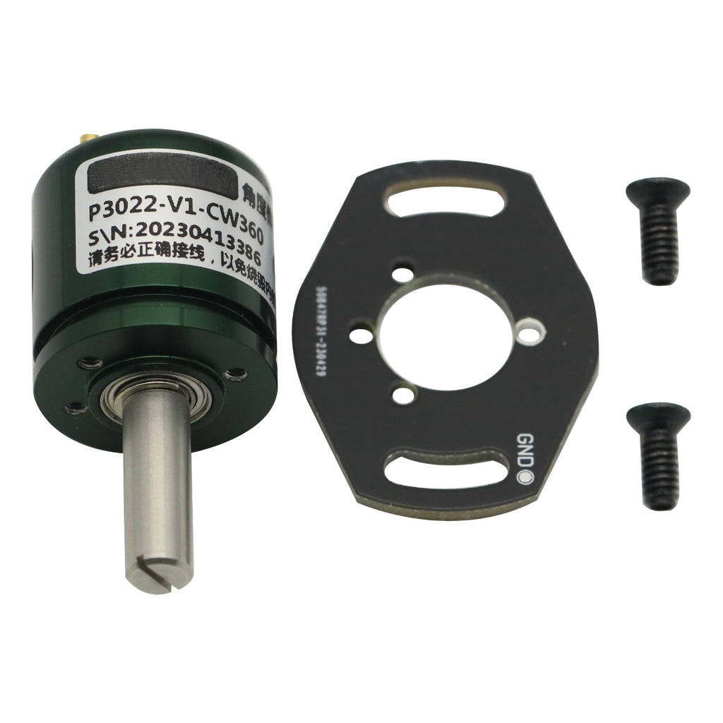 12-Bit Hall Angle Sensor, 0.088° Resolution, 360° Rotation, Durable Full-Circle Measurement,0-5V Output