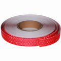 Red Reflective Tape Outdoor Waterproof 1 inch Wide, High Visibility Warning Industrial Marking Tape, Safety Stickers (168 feet)
