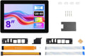 Industrial HMI All-in-one Touch Display for Raspberry Pi 4 5, 8inch Screen Monitor, Dual 4K HDMI Output, 10-Point Touch @XYGStudy (RPI-HMI-080D-ACCE-B)