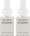 Pura x Studio McGee Home Scent Refill - Smart Air Diffuser - Up to 120-Hours of Luxury Fragrance per Refill - Home Essential - Clean & Safe Diffuser Fragrance - 2 Pack, White Bergamot
