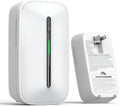 Ecoey Carbon Monoxide Detectors Plug-in with Advanced Electrochemical Sensor 10 Year Carbon Monoxide Detector Foldable Plug with Battery Backup CO Detector for Home and Kitchen FJ146A, 1 Pack