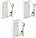Topvico Water Leak Sensor Detector Flood Alarm for Basement RV Moisture 120dB Work Alone Battery Operated 3 Packs