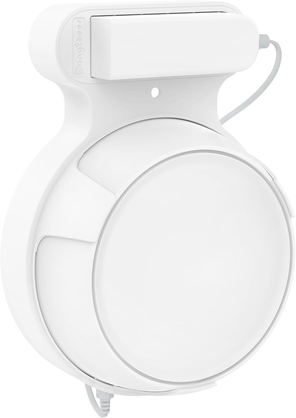 Wall Mount Bracket for TP-Link Deco BE23/BE25/BE3600/BE5000 Mesh WiFi 7 System Network and Power Cord Management Space-Saving TP-Link WiFi 7 Router Wall Mount Bracket (White-1Pack,White)