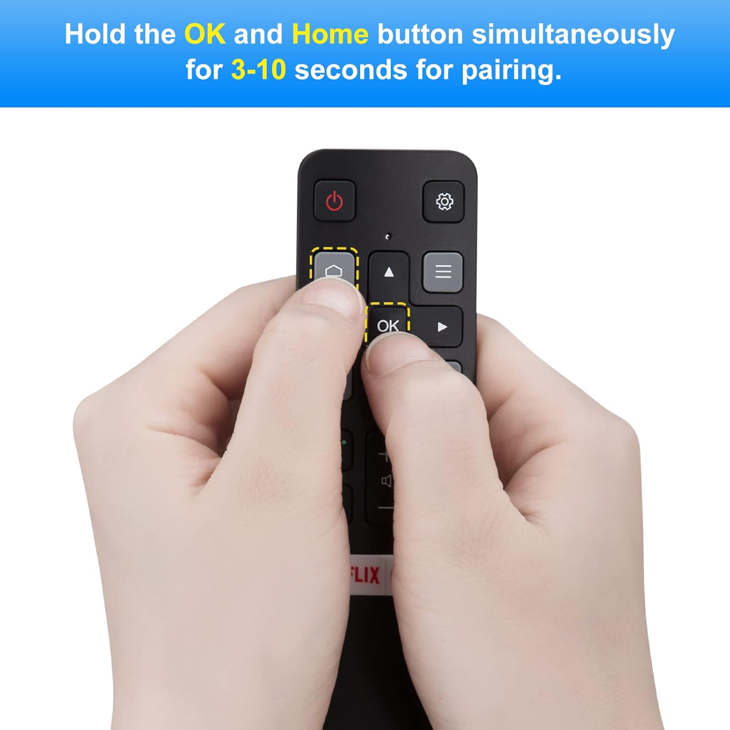 Voice Replacement for TCL-Android-TV-Remote,New Upgraded RC802V for TCL Smart TVs with Google Voice Function