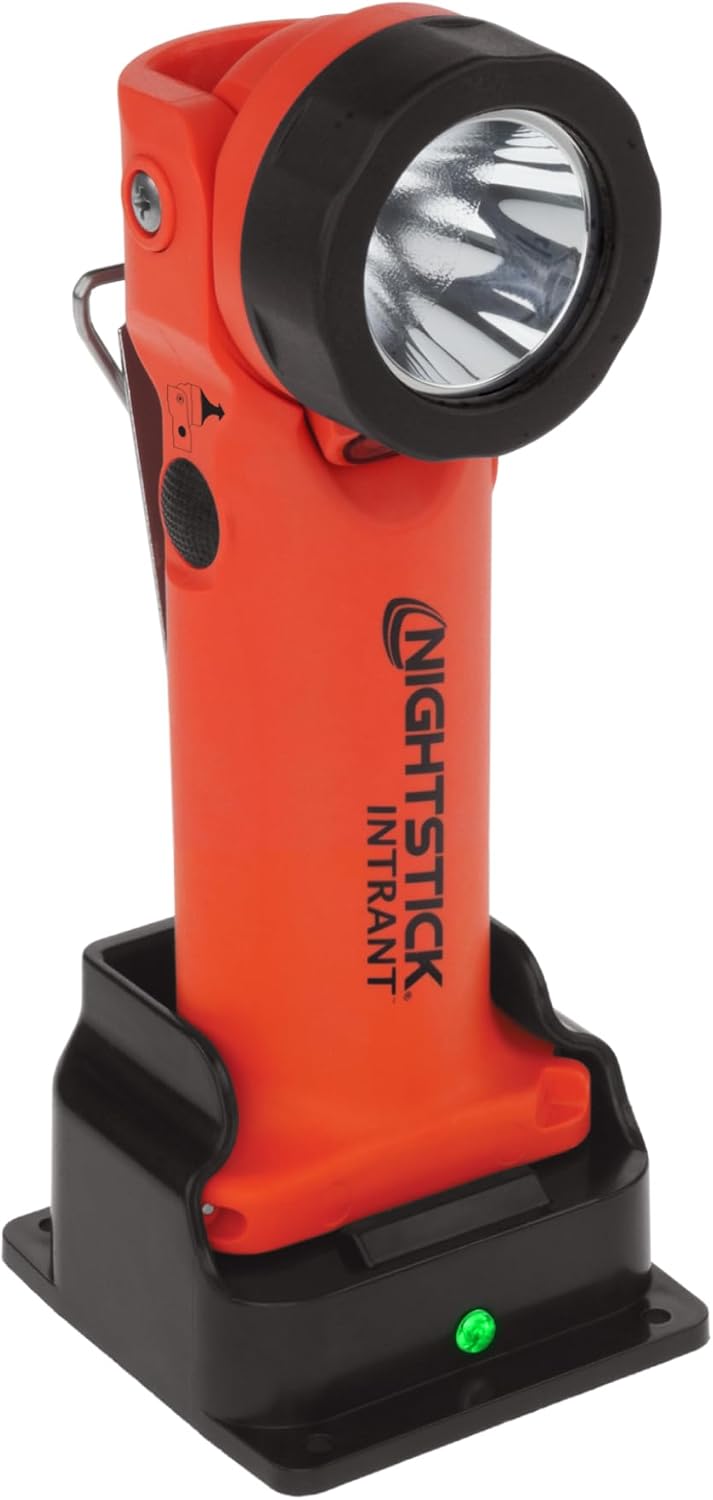 Nightstick XPR-5568RX Intrant Rechargeable Intrinsically Safe Permissible Dual-Light Angle Light (Red)