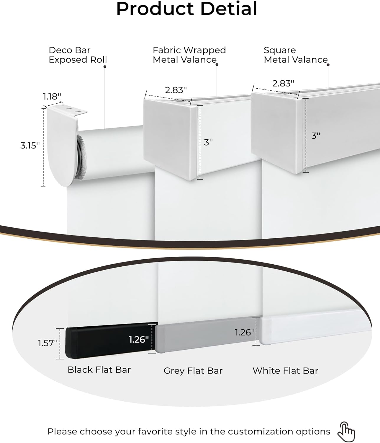 Motorized Roller Shade, 100% Blackout Electric 21-98” Width Blinds for Windows Via Hub Remote Alexa Google Home, Rechargeable Smart Automatic Customized Size（Dule Side-White）