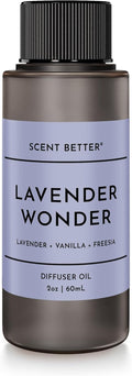 Scent Better Lavender Wonder Aroma Essential Oil Blend: an Aromatherapy Blend of Lavender, Soft Vanilla, and Freesia for Ultrasonic Diffusers & Nebulizers (2 Fl Oz, 60 mL)
