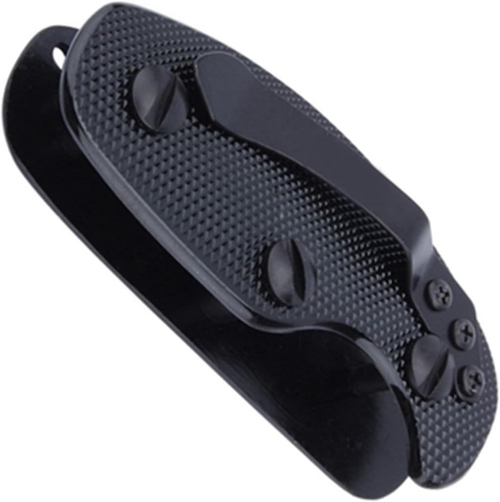 DAUERHAFT Smart Key Ring,Black Sturdy EDC Key Organizer Clip,Aluminum Key Holder,Durable Anti Scratch Key Holder Clip,for Clip Your Keys Pocket Tool Key Organizer