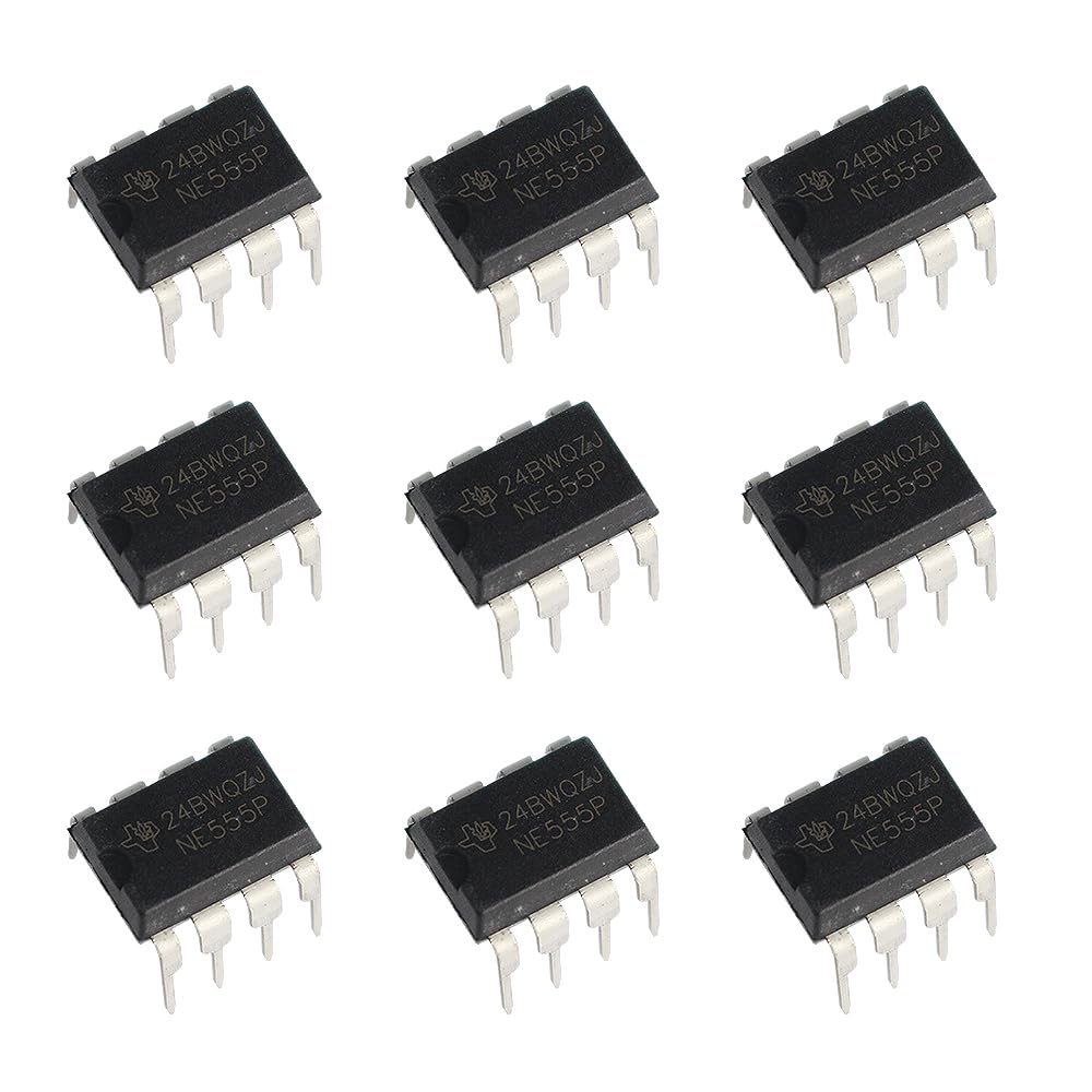 NE555 Timer IC NE555P Pulse Generator DIP-8 - Single Precision - with Box - 25PCS
