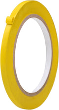MAT Vinyl Marking Tape Yellow - 1/4 inch x 36 yds. for Safety Floor Marking (School Gym, Restaurants, Warehouse), Dance Floor Splicing, Pinstriping Cars & Boats