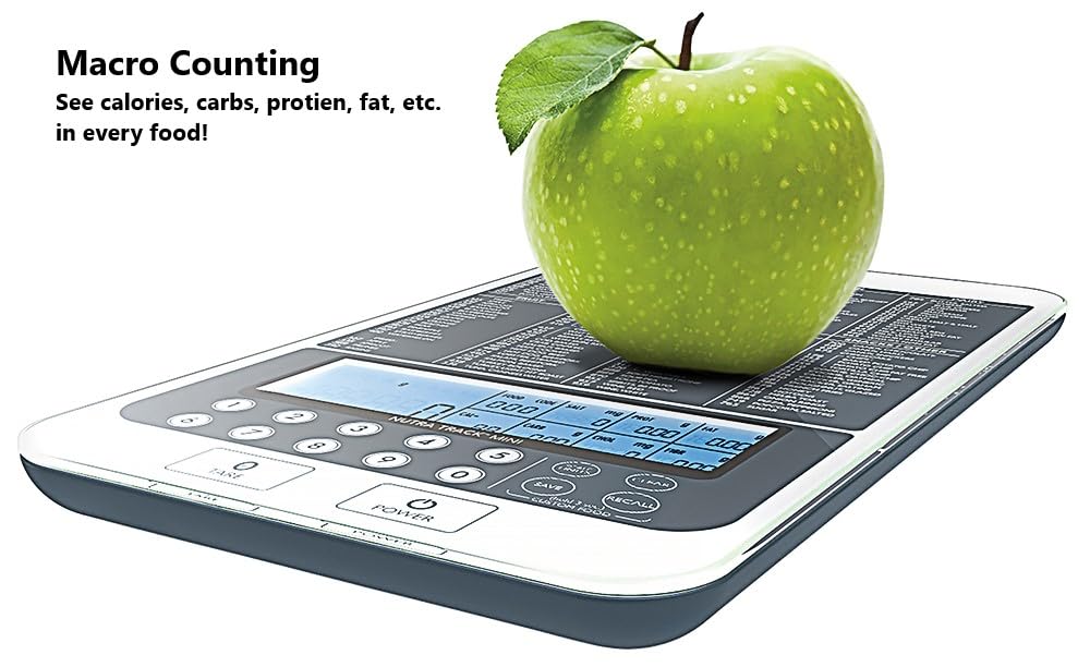 NUTRA TRACK™ Ultimate Food Kitchen & Nutrition Scale – Your Personal Nutritionist at Home! Powered by USDA Data, Designed for Precision in Seattle, WA