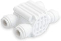 WECO Automatic Shut Off Valve Quick Connect for Reverse Osmosis Water Systems - ⅜ Inch Ports Valve for Water Purification Systems