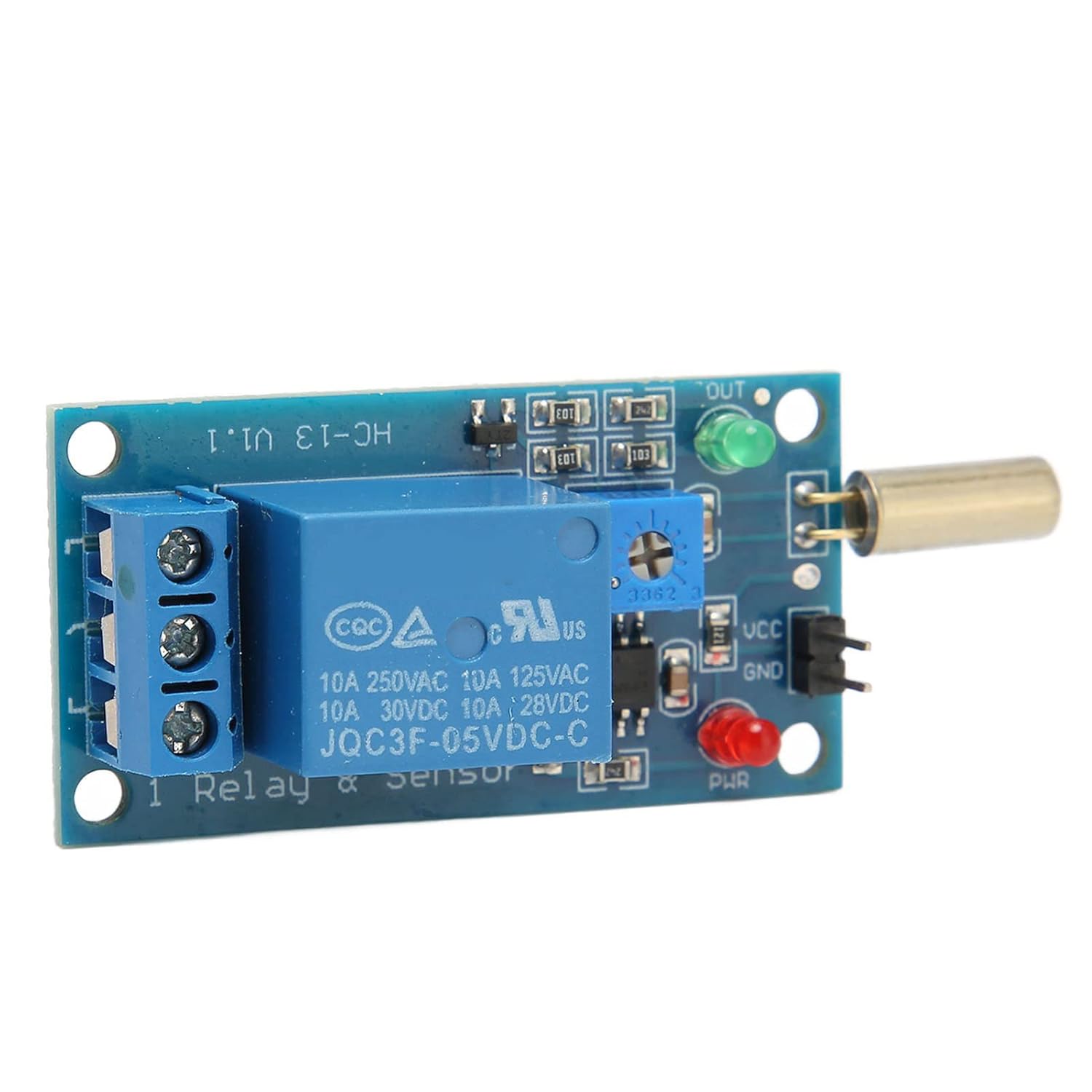 Tilt Angle Sensor, Tilt Sensor Module, DC 5V Tilt Sensor Module 45 90 Degree Angle Relay Alarm Board, Tilt, Electroniccomponents