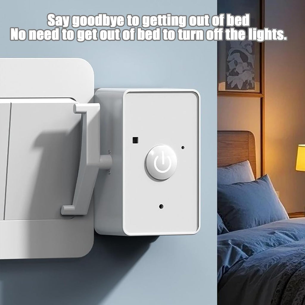 Automatic Button Pusher - No Wiring Automatic Home Press Control, Smart Finger Bot with Home Appliance Automation, Wall button Management for Bedroom Living Room Garage Lights