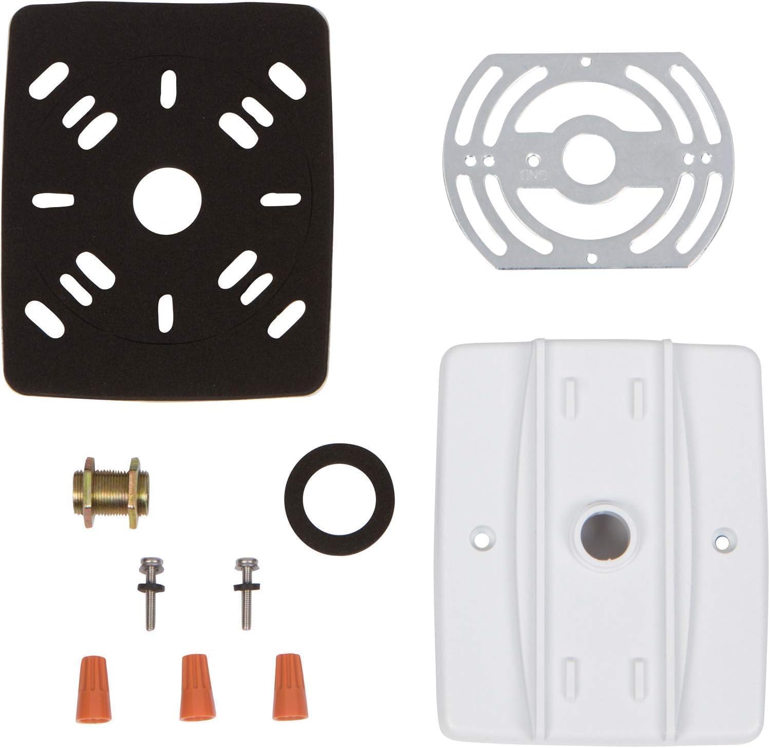 Wet Location Red Exterior Weatherproof Outdoor LED Exit Sign with 90 Minutes Battery Backup AC 120V/277V UL Listed (4 Pack)