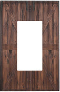 Decorative Outlet Covers Vintage Brown Farmhouse Barn Door 1 Gang Rocker Light Switch Cover Plate Single Wall Plates for Electrical Outlets Switch Plate Covers Faceplate for Bedroom Home Decor