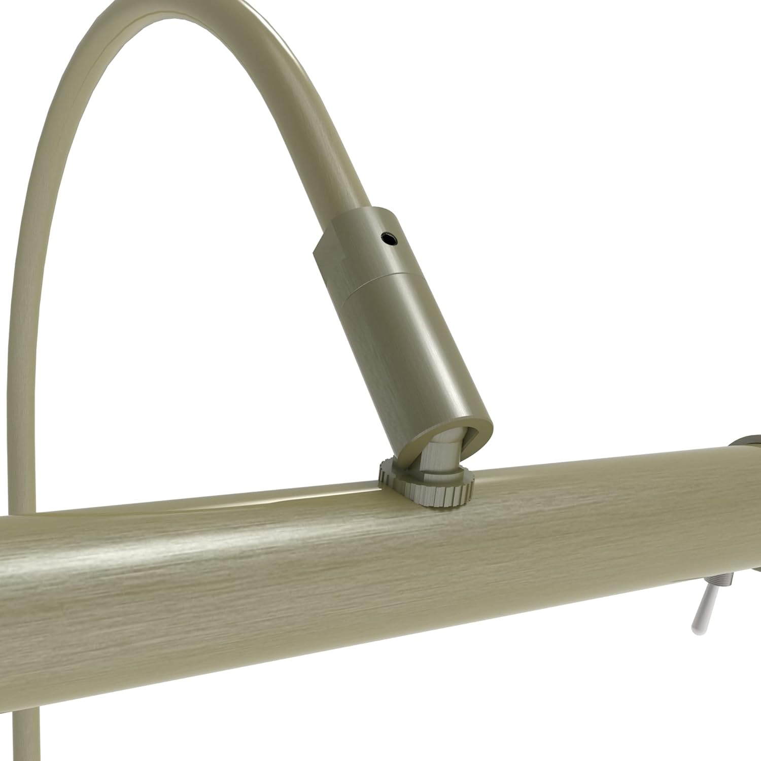 Cocoweb 6 Inch Antique Brass Picture Light - LED, 2700K, Adjustable Arm, Plug-in, Toggle Switch, Sleek and Compact Design