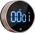 Digital Kitchen Timer, Magnetic Countdown Countup Visual Pomodoro Timer with Large LED Display, Cube Clock for Classroom Cooking Fitness Baking Studying Teaching, Easy for Kids and Seniors