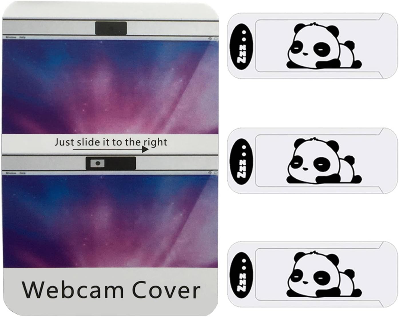 Webcam Cover Cute,Ultra Thin Protective Cover for Laptop, Desktop, PC,MacBook Pro, MacBook Air, iPad, iMac, Tablet,Protecting Your Privacy Security