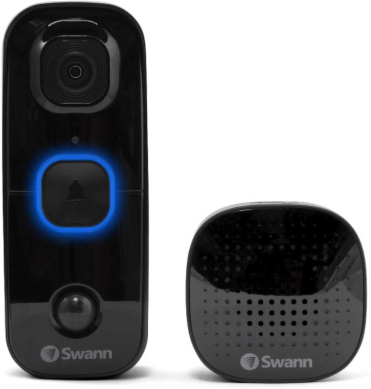 Swann Buddy Video Doorbell, 2 Piece Set