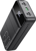 Portable Charger Power Bank 60000mAh Fast Charging 22.5W PD4.0 & QC 4.0 with USB C Battery Pack Charger Portable High Capacity Portable Phone Charger Power Bank for iPhone,Samsung,Travel (Black)