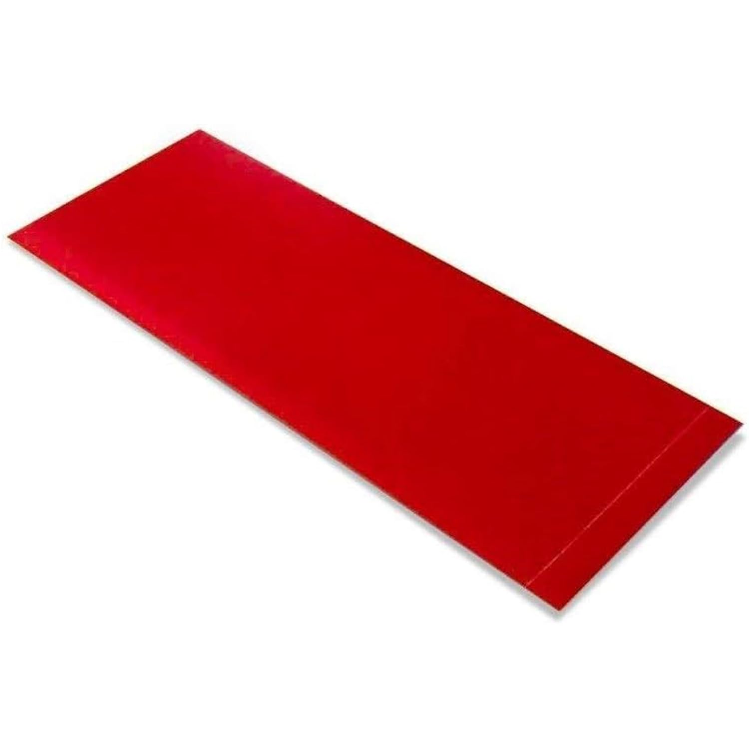 Mighty Line Floor Marking Tape Strips for Safety, Caution, Warning, Heavy-Duty, Peel and Stick, Adhesive, Industrial Quality, Red, 2" by 10"