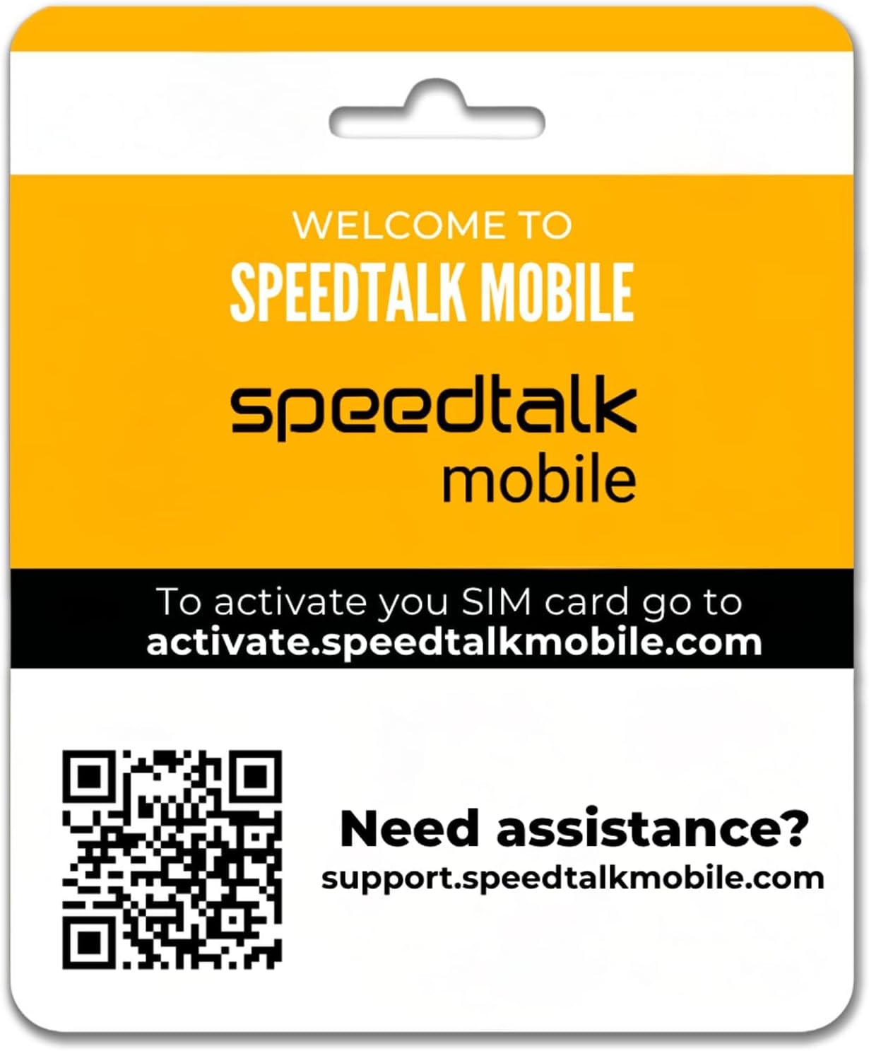 SpeedTalk Mobile GPS Tracker SIM Card Starter Kit | 3 in 1 Universal Simcard: Standard, Micro, Nano for Kids Senior Pet Car Fitness Activity 5G 4G LTE Tracking Devices | No Contract