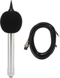 Pilipane Noise Sensor Decibel Test Transducer Sound Level Sensor RS232 Output 30 130dB Measurement Range DC5V for Industrial Environmental Monitoring Aluminum Alloy Construction