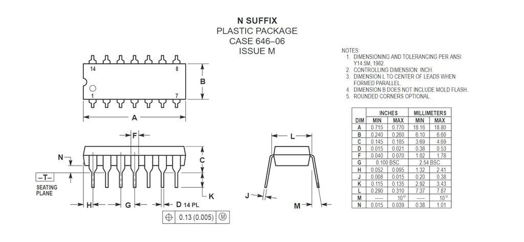 20pcs SN74LS08N 74LS08 HD74LS08P Quadruple 2-Input Positive-and Gates，Low Power Schottky 4.75V to 5.25V，DIP-14.