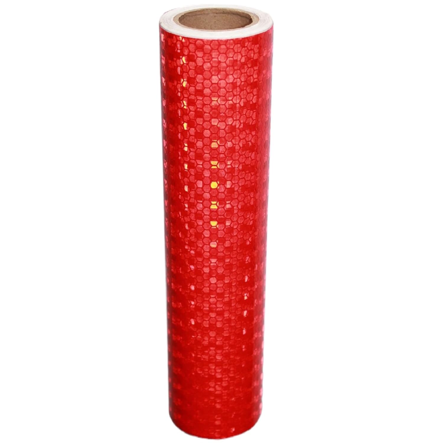 Reflective Tape Red 10 inch, Outdoor Waterproof High Visibility Warning Industrial Marking Tape, Safety Stickers (11 feet)