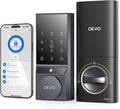 Devo G5 Smart Locks for Front Door, Keyless Entry Door Lock, Deadbolt Smart Lock, App Control, Built-in Wi-Fi, Touchscreen Keypad, 8 Months Battery, IP54 Waterproof, Auto Lock, Easy Installation