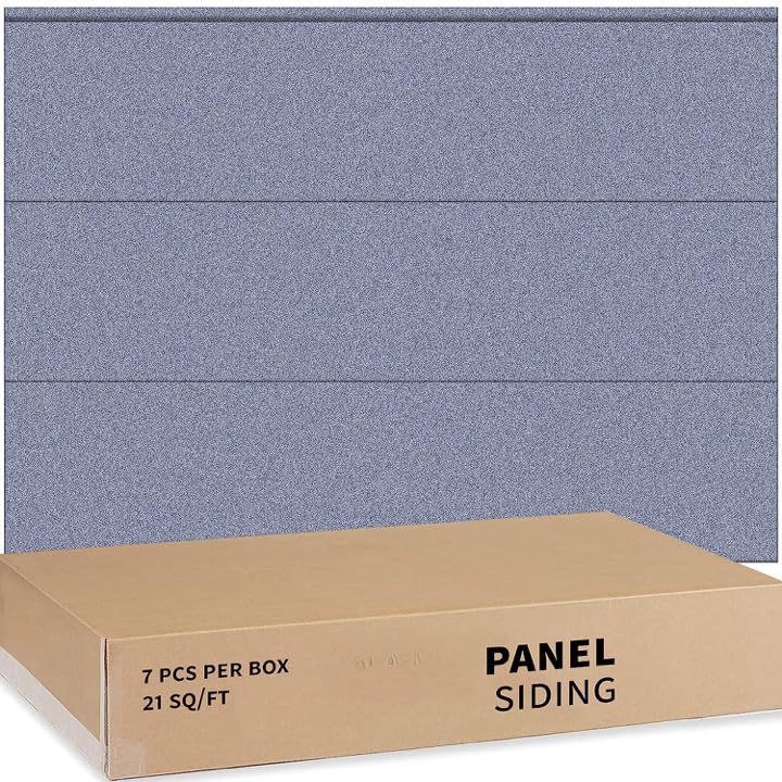 3D Wall Panels - Waterproof Decorative Panels for Home Improvement, 7 Pcs, 4ft x 1ft Each - Sample (7, Grey, 48" x 12")