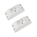 SONOFF Basic R2 10A Smart WiFi Wireless Light Switch, DIY Module for Smart Home Automation Solution,Works with Amazon Alexa & Google Home,IFTTT,2 Pack