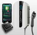 CleverCharge EV-114A Wi-Fi Enabled Level 2 EV Charger, Hardwired EVSE with J1772 Connector & CleverKey AI, Up to 48A / 240V, UL/Energy Star Rated, 25ft Cable, Soft White