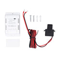 Smart Energy Meter Bidirectional Solar PV Electricity Consumption Monitor Real Time Monitoring KWh Meter for Home Solar System and Grid Usage ABS Material 93x55x30mm