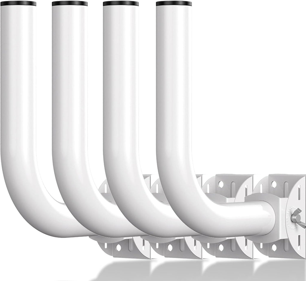 UeeVii 4-Pack Universal Wireless Bridge Bracket Mount, Pole and Wall-Mounted Mount for Outdoor Point to Point AP Access Point Client Bridge CPE