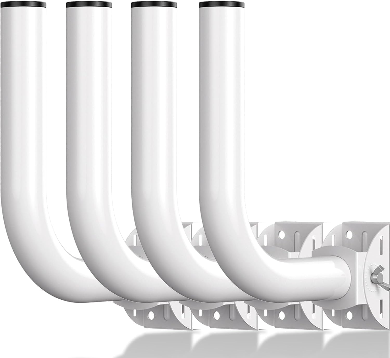 UeeVii 4-Pack Universal Wireless Bridge Bracket Mount, Pole and Wall-Mounted Mount for Outdoor Point to Point AP Access Point Client Bridge CPE