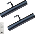 Royal Designs, Inc. Cordless Remote Control LED Picture Light, Dimmable with Timer Function, Black, 14.75 Inches, 2 Pack