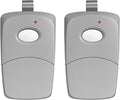 2 for Multicode Linear 308911, 10 Dip Switch Gate Opener Remote 300MHz, Multi Code Garage Door Opener Remote, 3-Year-Warranty