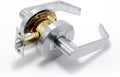 BSEED BSED Passage Commercial Door Lever Lock, Heavy Duty Grade 2 Lever Handle, ADA Compliant, UL 3 Hour Fire Rated, Non-Handed, Satin Chrome Finish, 2-3/4" Backset for Hallway & Office Doors